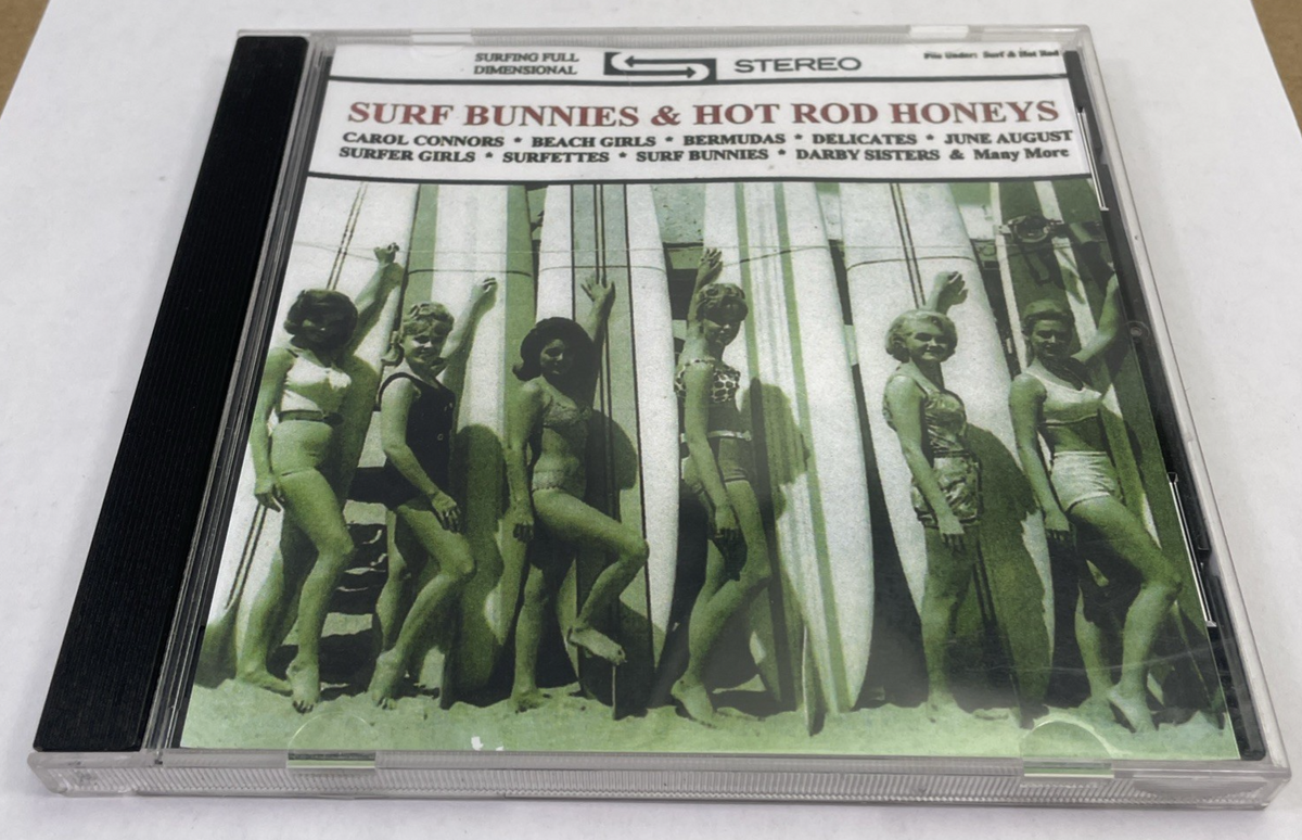 Surf Bunnies & Hot Rod Honeys Digital Audio CD Album - Various Artists 32 Tracks