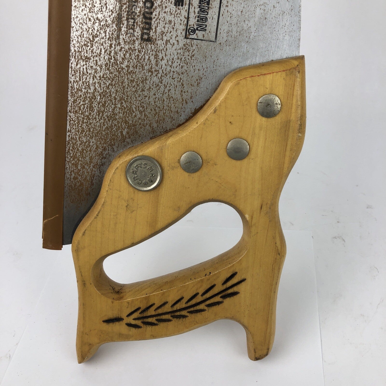 NOS Craftsman Kromedge 36215 Hand Saw 10pt Fine Crosscut 26" Blade 1979