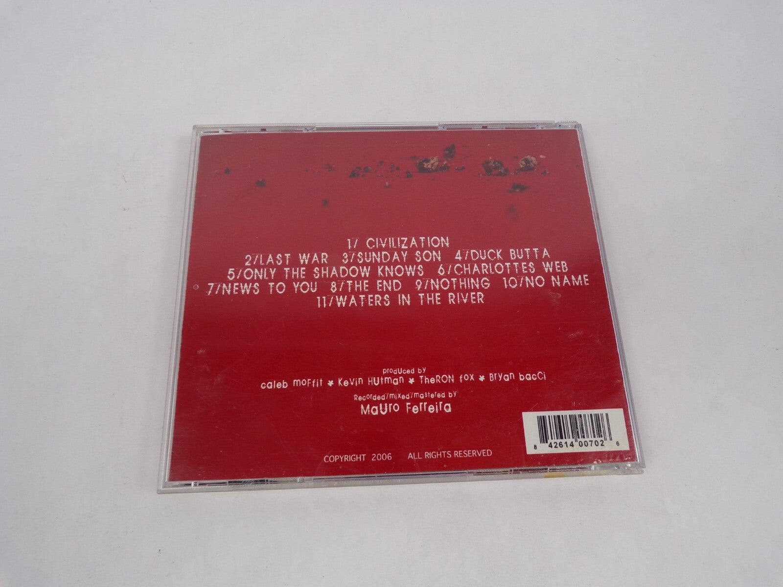 Slow Children Smoke The Evidence Civilization Last War Sunday Sun Duck But CD#63
