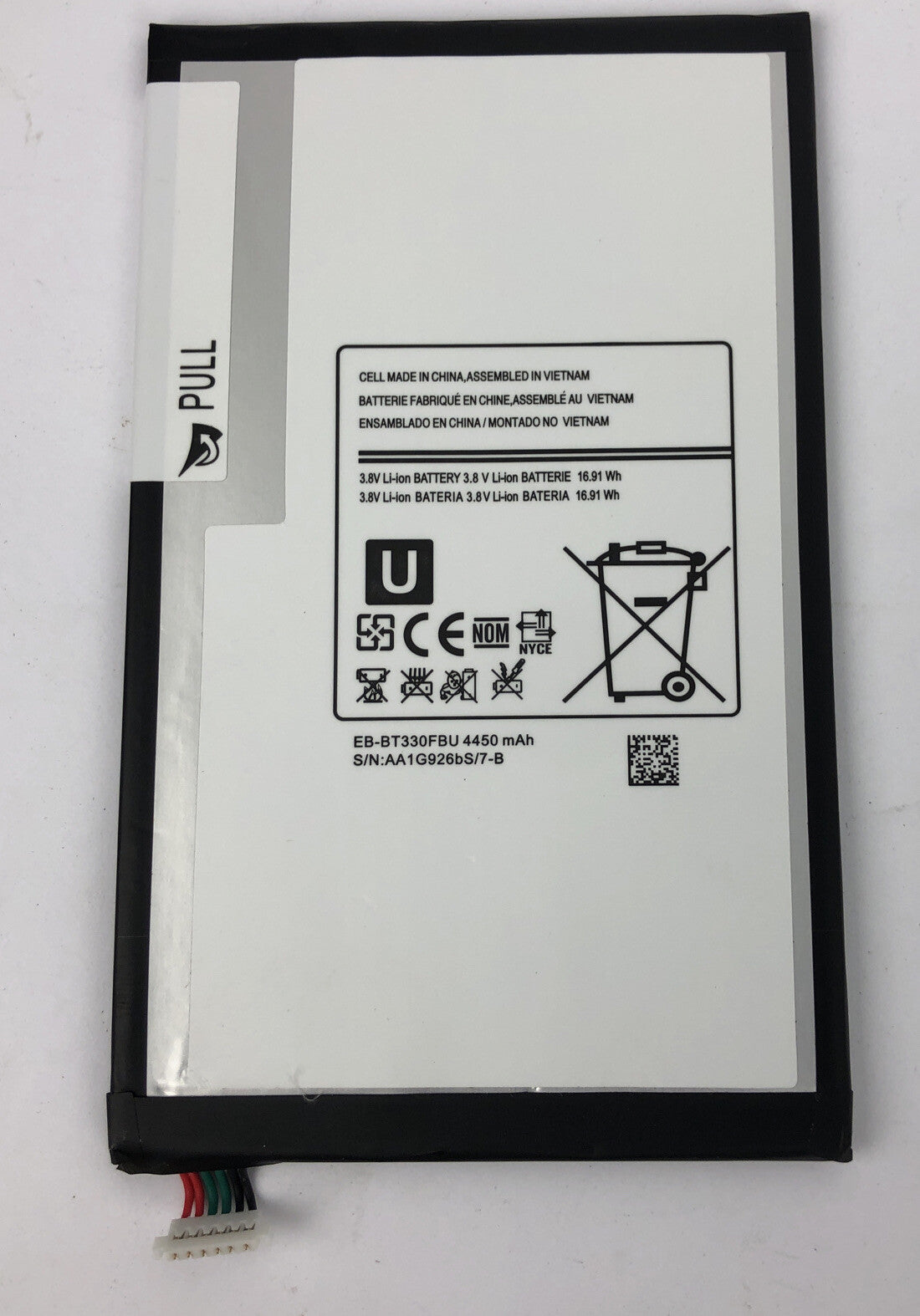 4900mAh Battery - EB-BT705FBC Samsung Galaxy Tab S 8.4 SM-T700 T701 T705 T705C