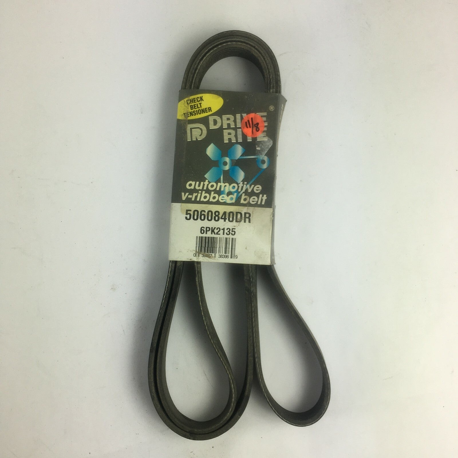 Drive Rite 506084DR 6PK2135 V-ribbed serpentine belt OEM automotive accessory drive belt replacement part