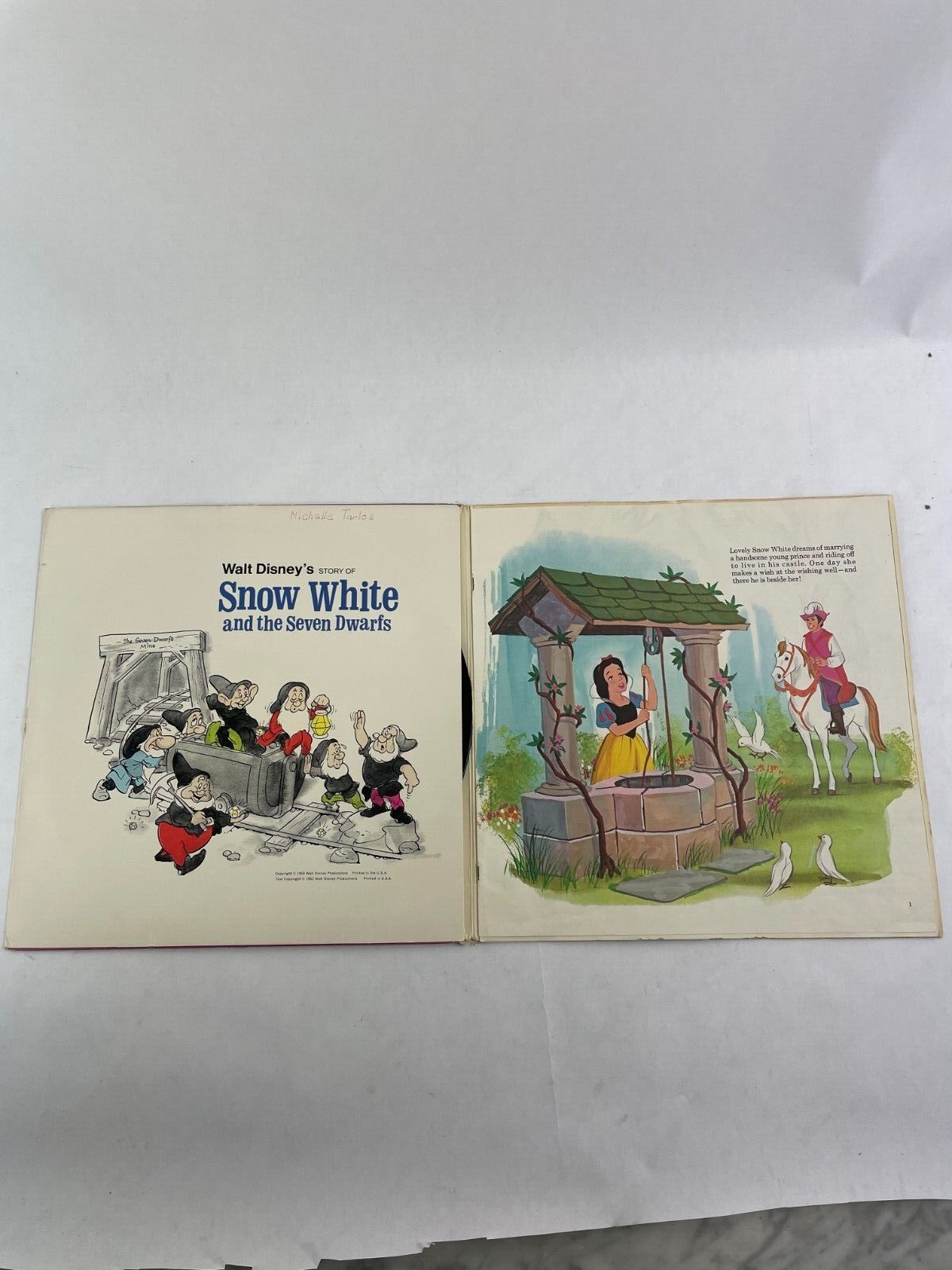 Snow White and the Seven Dwarfs Walt Disney's L.Morey and F. Churchill #73