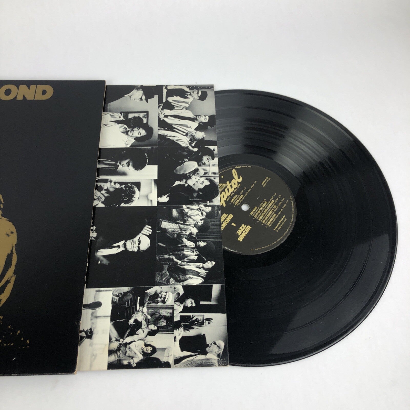 NEIL DIAMOND "The Jazz Singer" Original LP from 1981 (CAPITOL SWAV-12120)