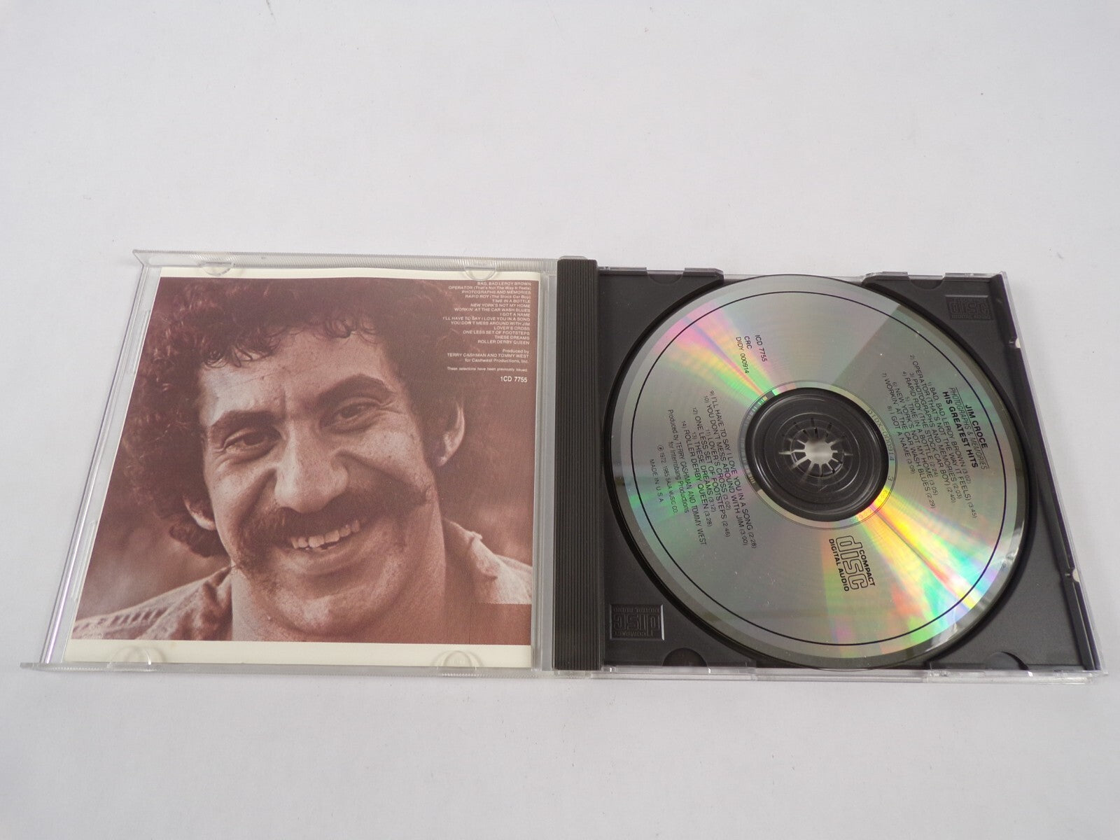 Jim Croce Photographs & Memories His Greast Hits Bad Bad Leroy Brown CD#27