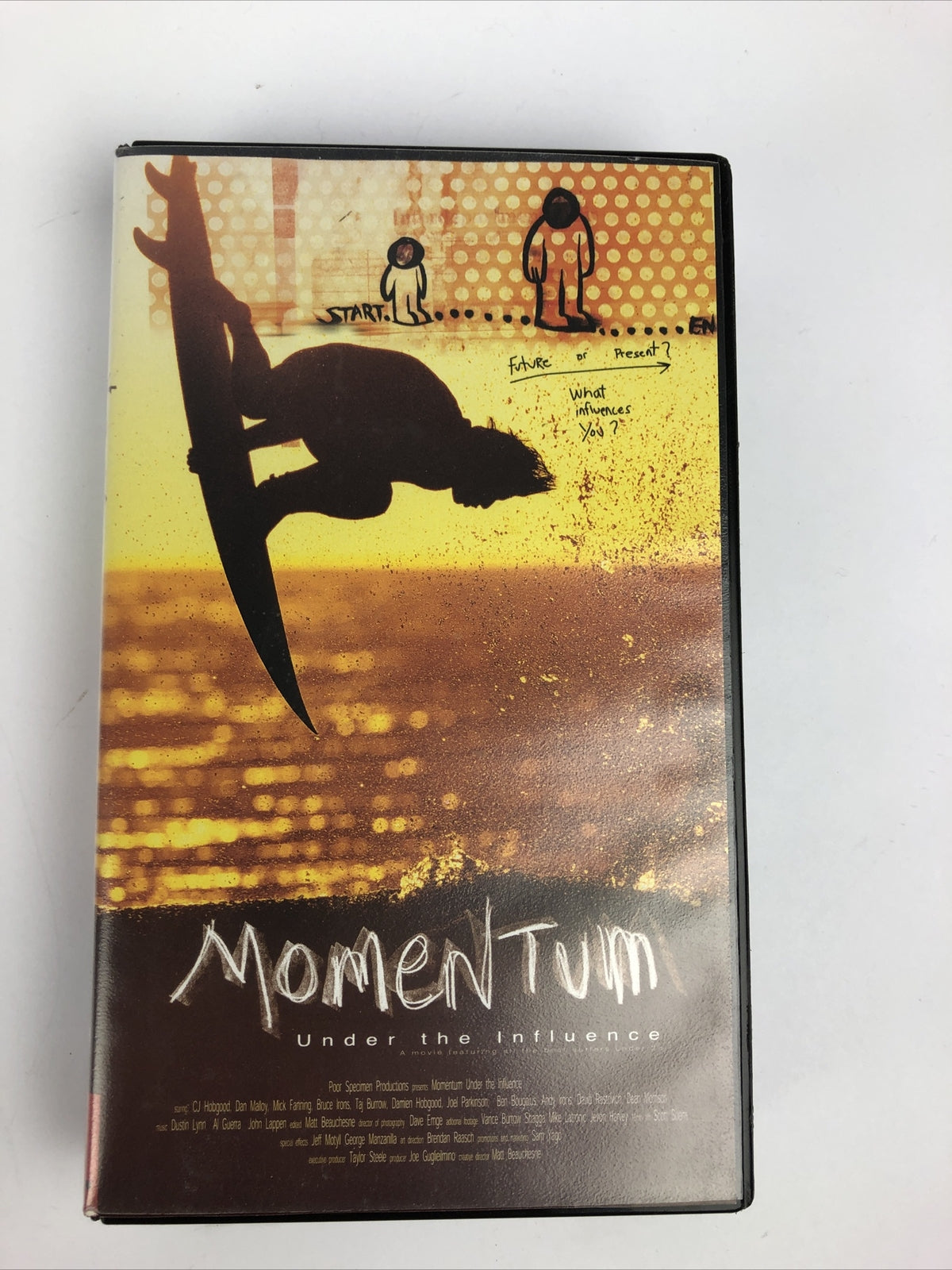 Momentum Surfing VHS Jimmy Eat World Surfers Irons Hobgood Malloy Fanning Burrow