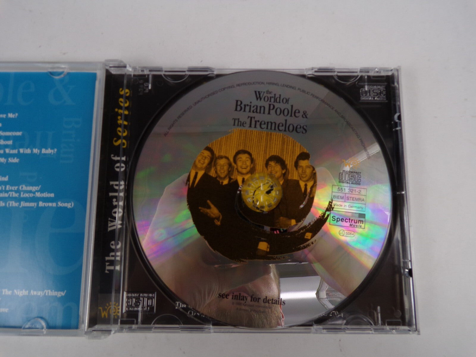 The World Of Brian Poole & The Tremeloes Candy Man we Know Rag Doll CD#40