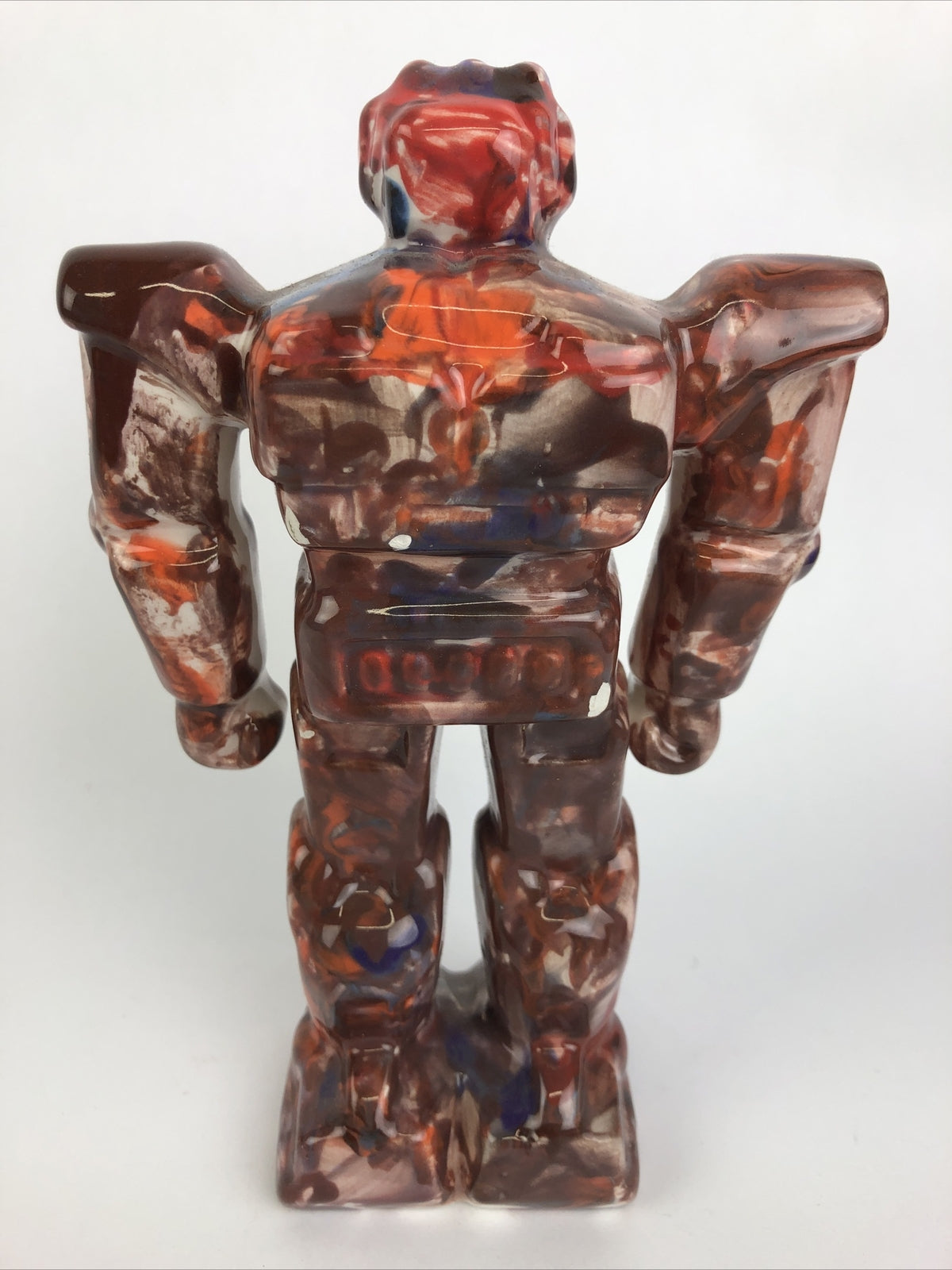 Transformers Optimus Prime Autobot 6.5" Ceramic Figure American Folk Art  - LOOK