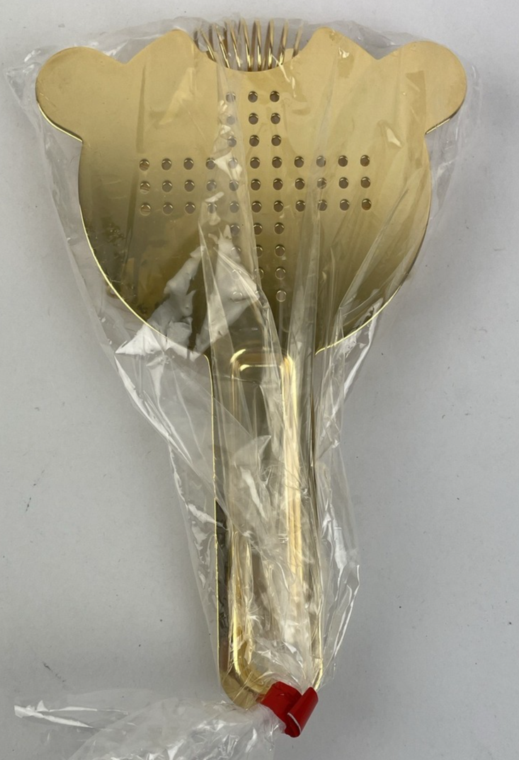 Yukiwa Gold Hawthorne Martini UMAMI Strainer Barware 36060146 Brand New - JAPAN