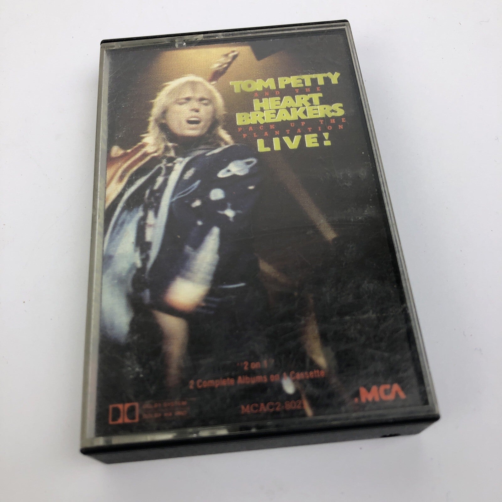 Tom Petty and the Heartbreakers Cassette Tape Pack up the Plantation Live MCA