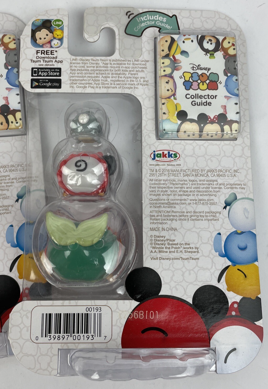 2 Disney Tsum Tsum Series 2 Thumper 216 Minnie 105 Ariel 233 Mini Figure COLLECT