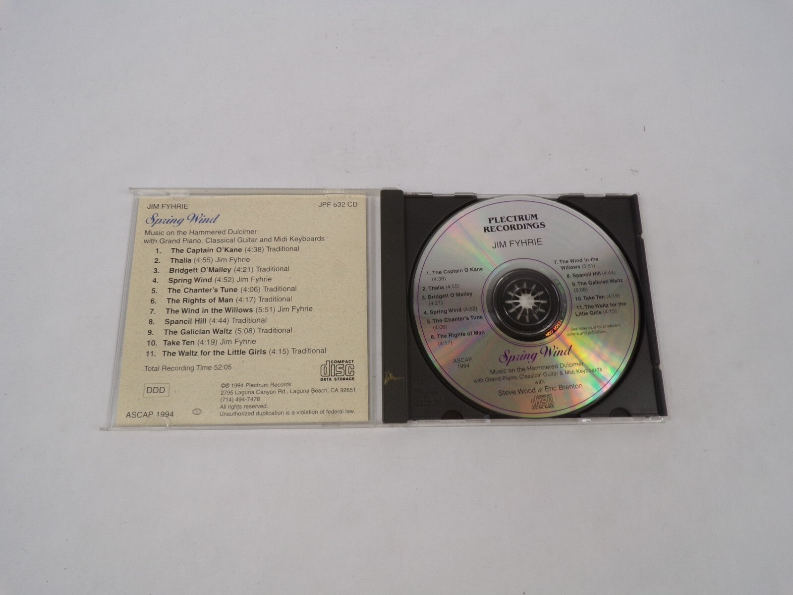 Spring WindThe Captain O kane Thalia Bridgett O malley The Rights Of Man CD#63