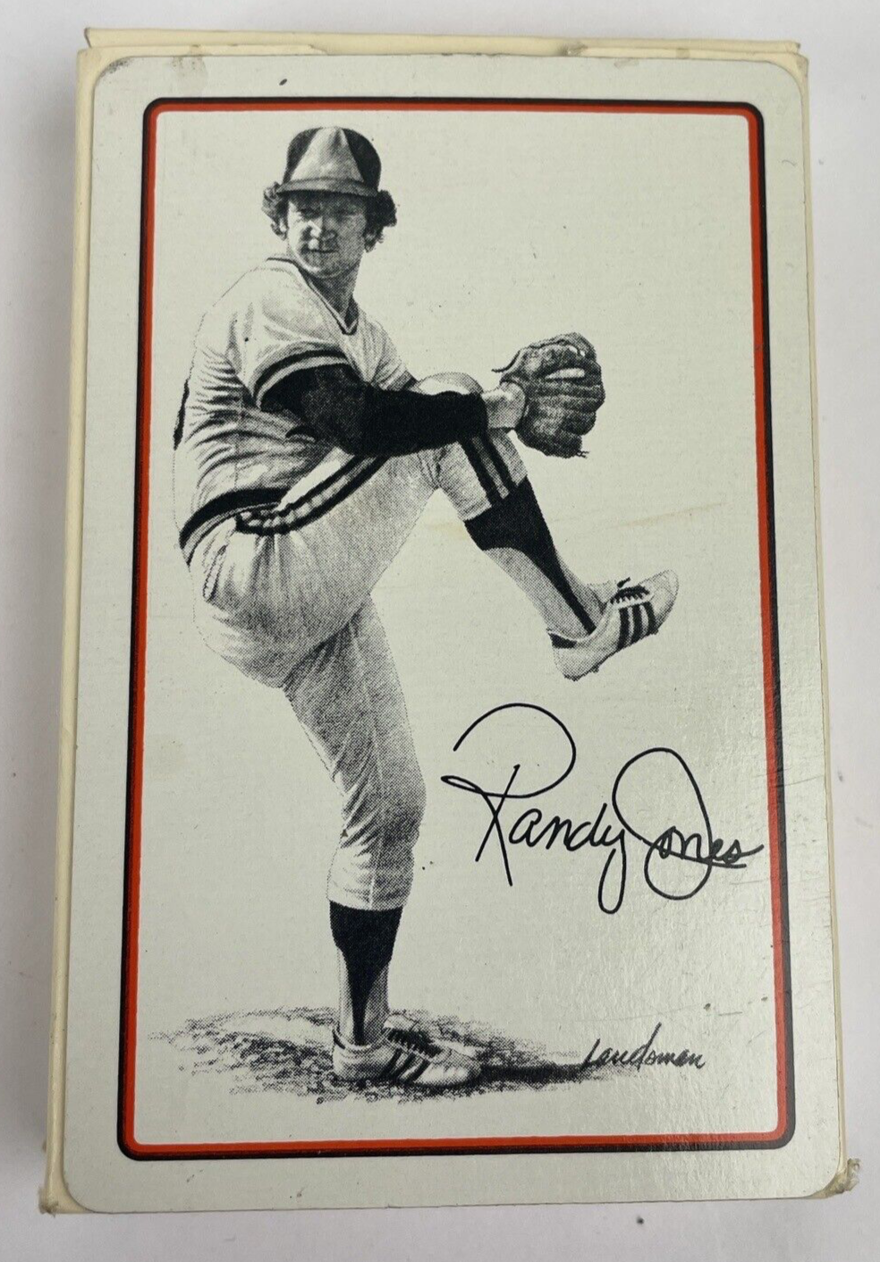 NEW 1977 Randy Jones Playing “Sports Deck” Baseball Card San Diego Padres HOF NM
