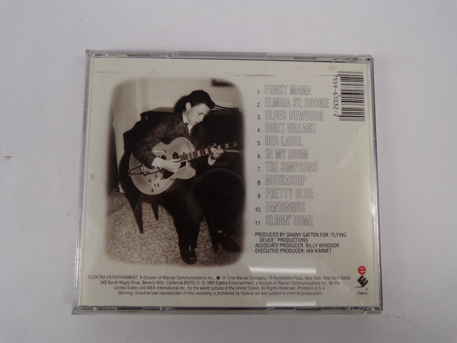 Danny Gatton 88 Elmra St Quiet Village CD#37