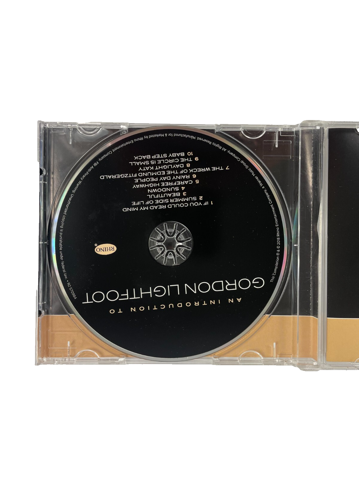 An Introduction to Gordon Lightfoot If You Could Read My Mind Beautiful CD#14