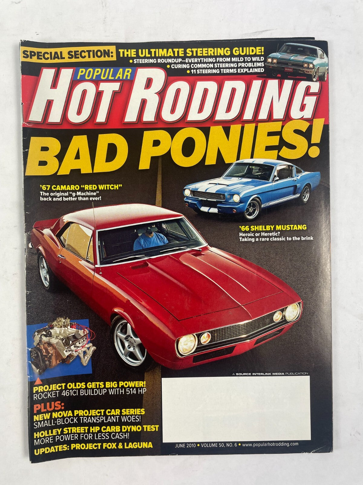 June 2010 Hot Rodding Magazine Bad Ponies! The Ultimate Steering Guide! Popular