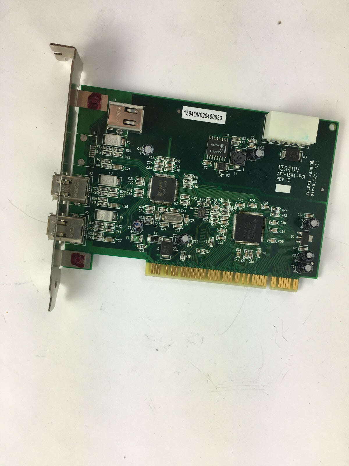 Genuine Kalex3 1394DV 020400633 API 1394 PCI Card Desktop PC