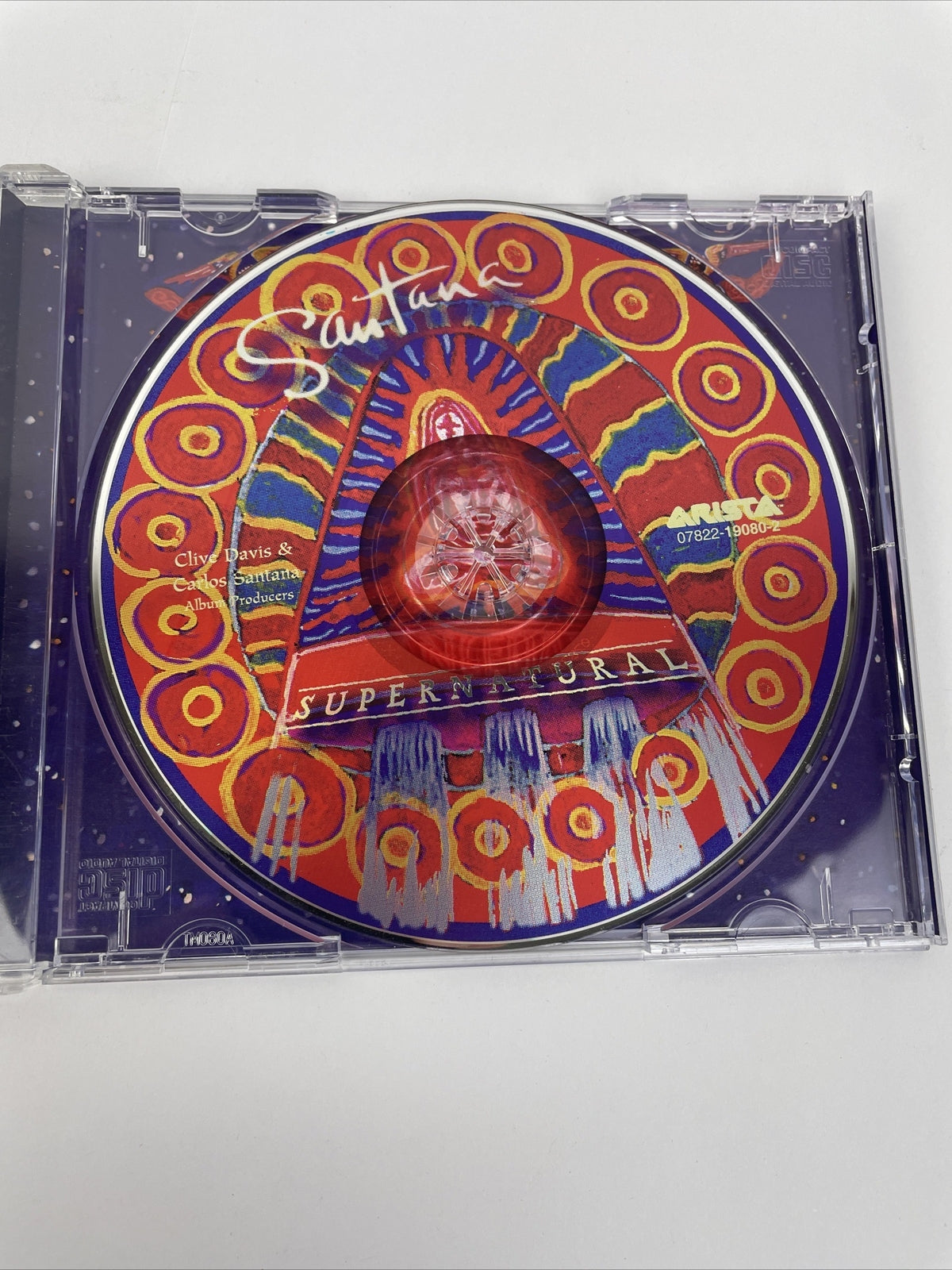 Supernatural - Digital Audio CD By Santana 1999 Artista Records - VGC          S