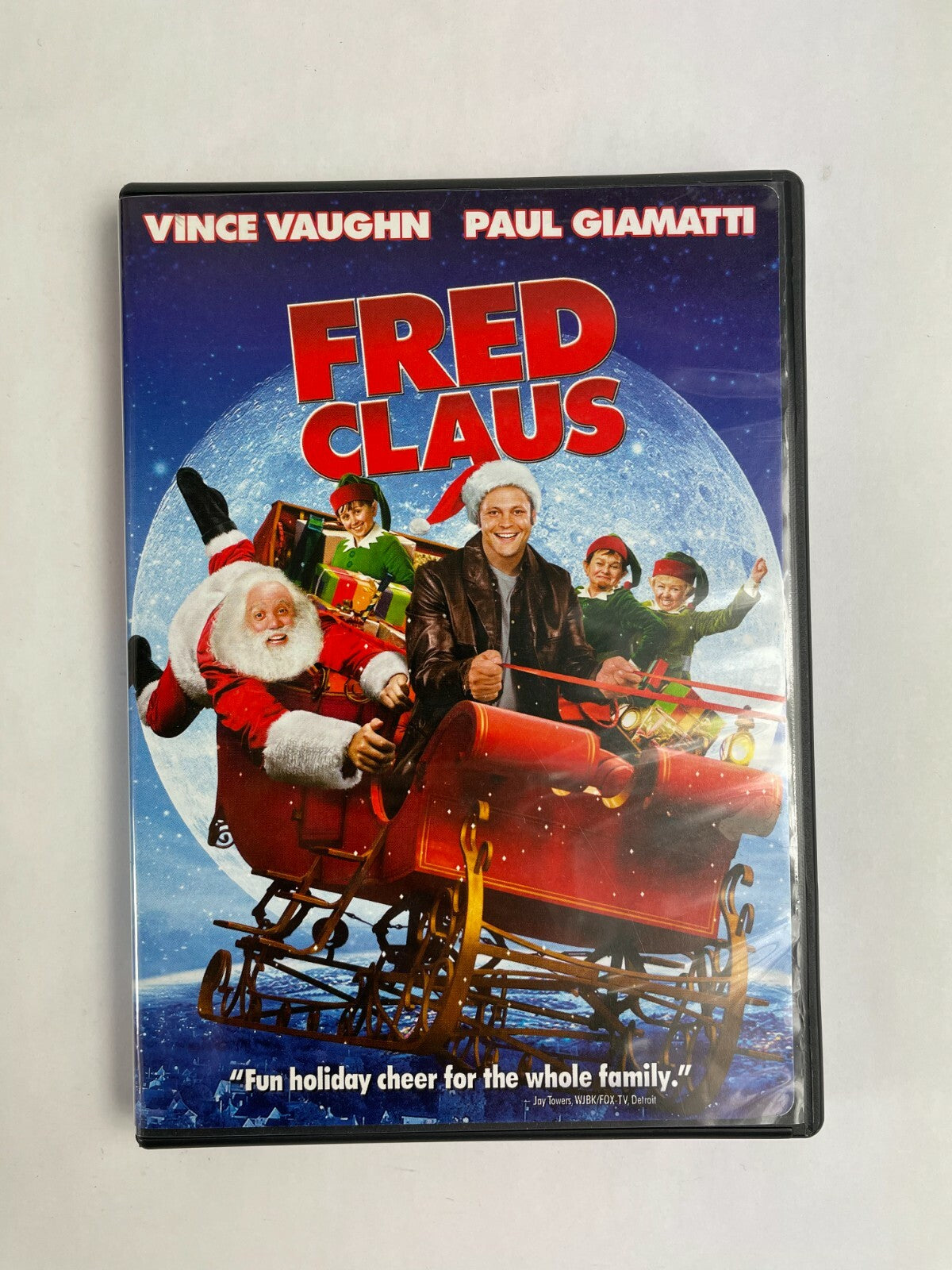 Vince Vaughn Paul Giamatti Fred Claus Fun Holiday Cheer DVD Movies
