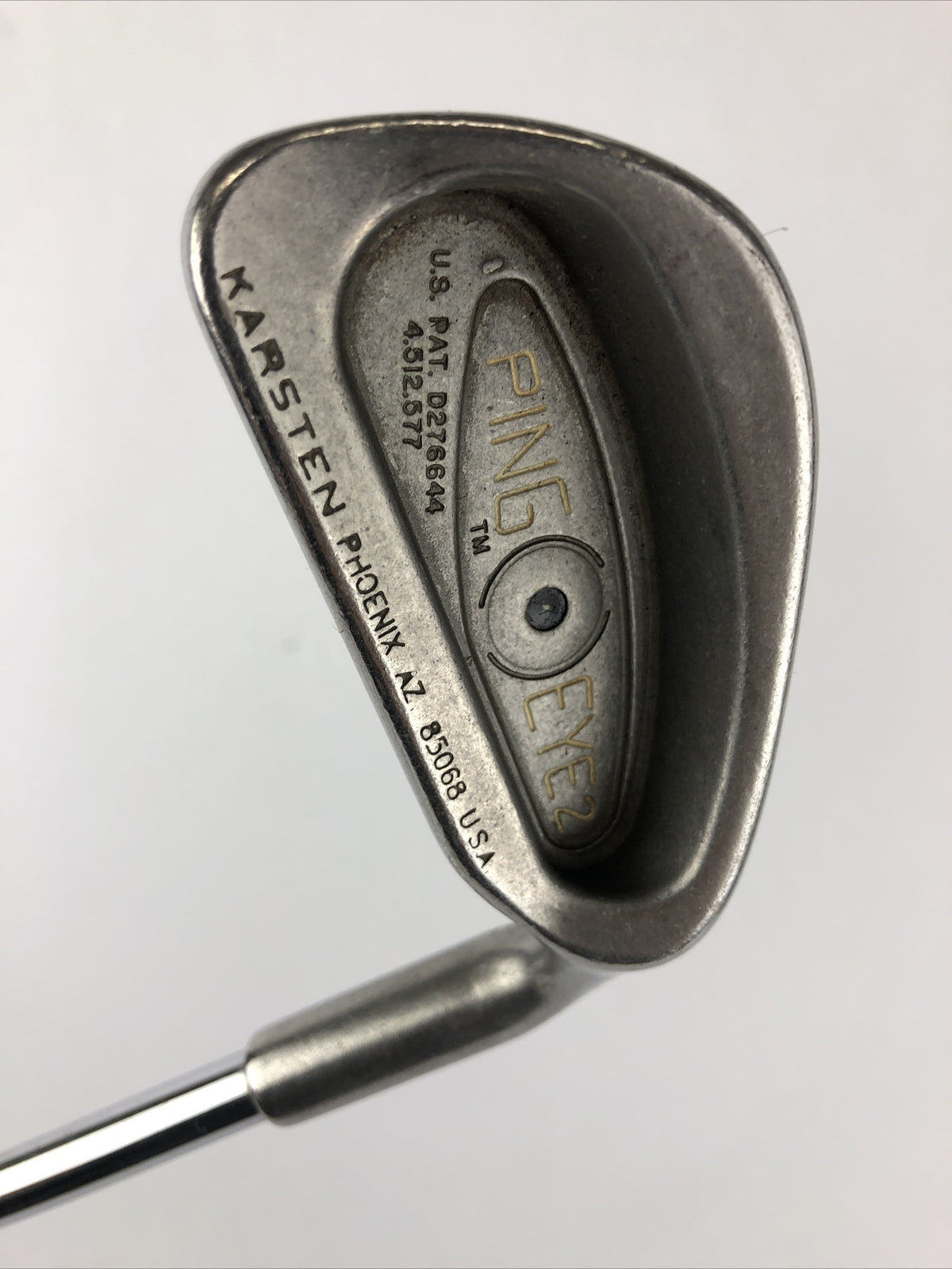 RH Ping Eye 2 Black Dot Single 5 Iron Stiff ZZ Lite Shaft w Chamois Jumbo Grip