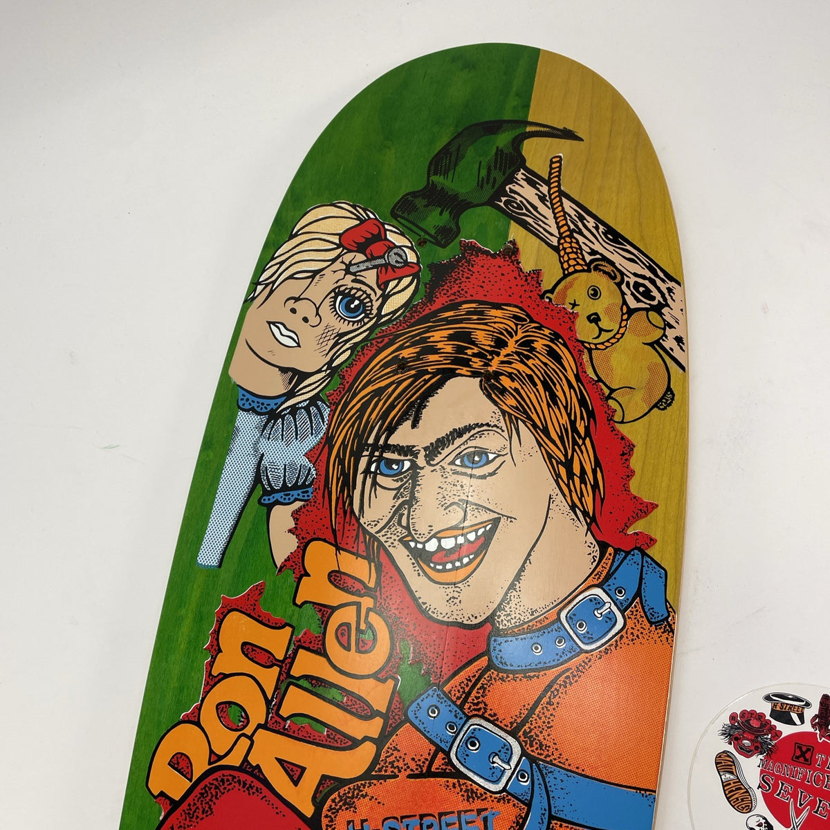 RON ALLEN "INSANE" RE-Issue Deck H-Street Skateboards Watson Laminates 17 / 166