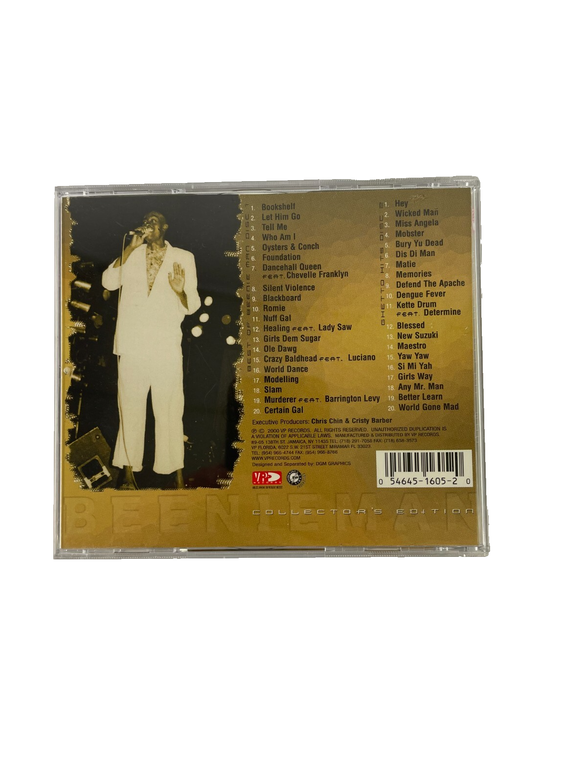 Best Of Beenie Man Romie Nuff Gal Silent Violence Blackboard Murderer CD#10