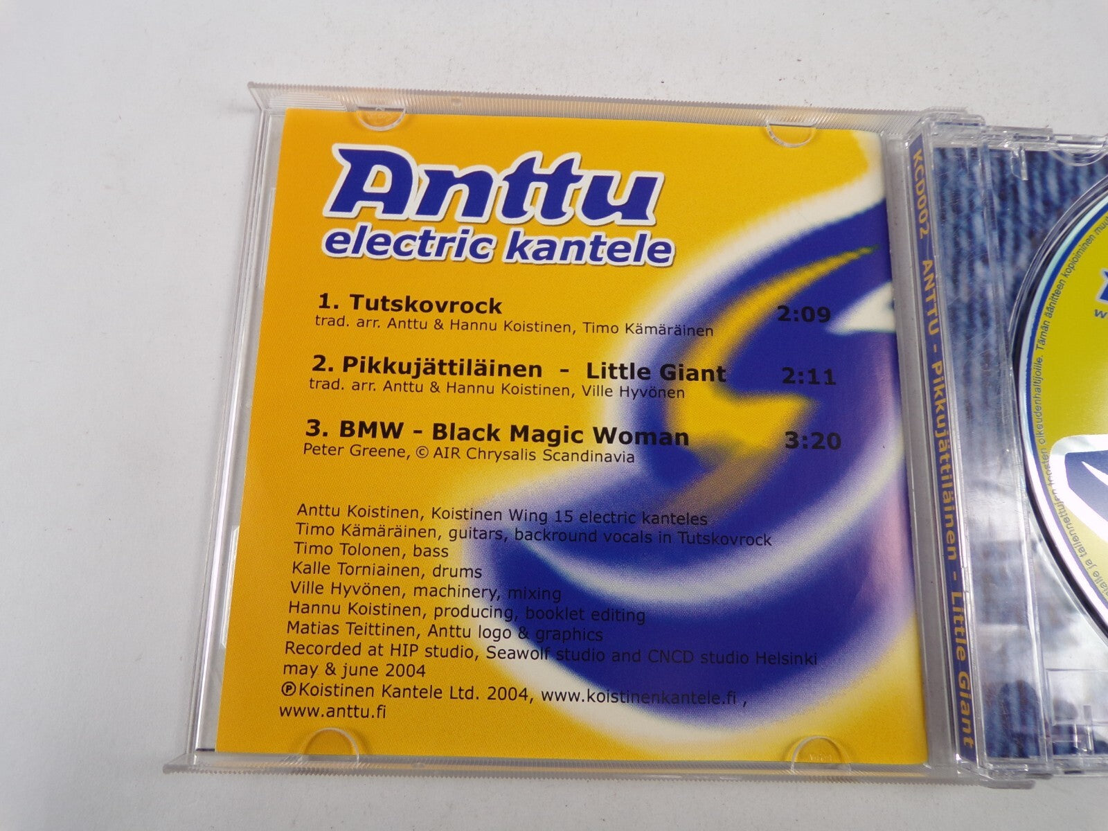 Anttu Pikkujattilainen Little Giant Tutskovrock Bmw Black Magic Woman CD#25