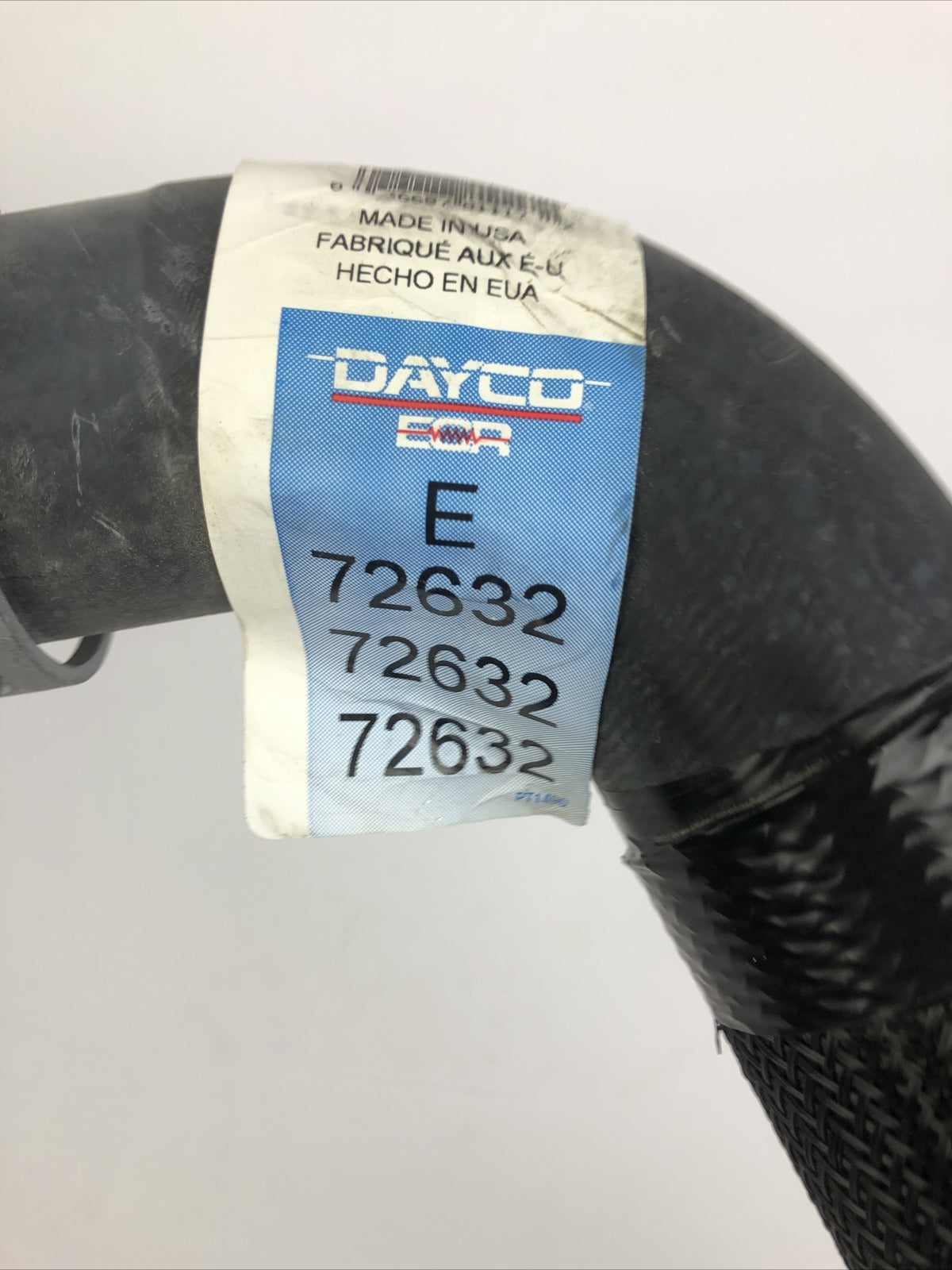 Dayco 72632 upper curved radiator hose USA made