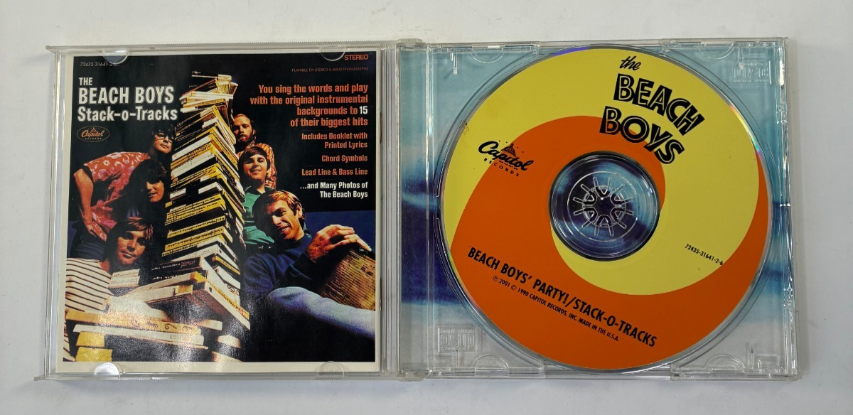 The Beach Boys Party Stack-O-Tracks Capitol CD 2001