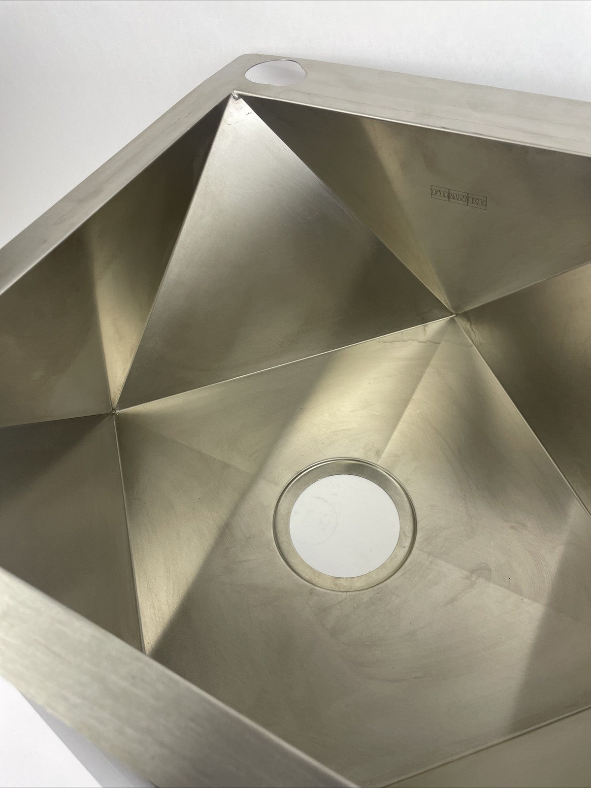 Franke Undermount 14.25" Diamond Cut Stainless Steel Sink with 9 5/8 Inch Bowl