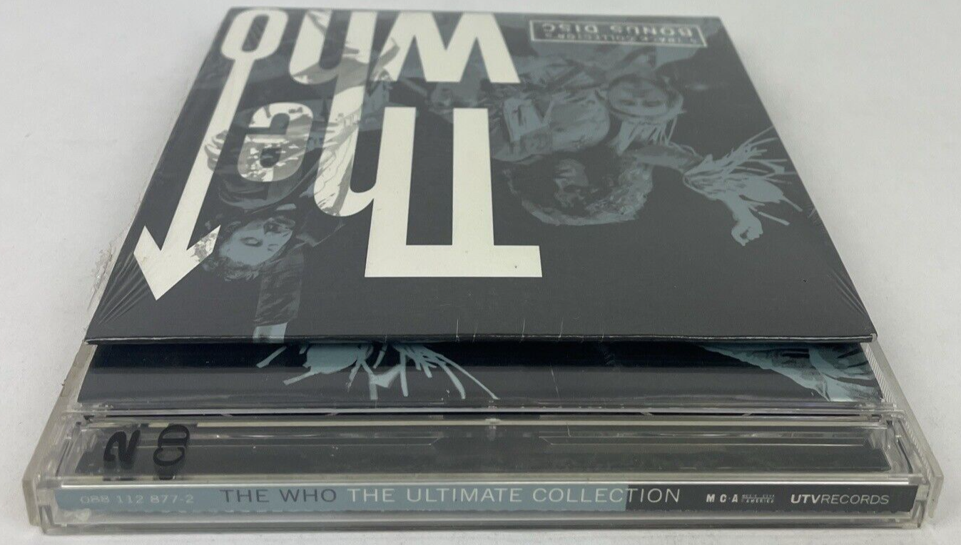The Who - The Ultimate Collection (CD, 2002, 2 Discs, MCA Records) + Bonus DISC