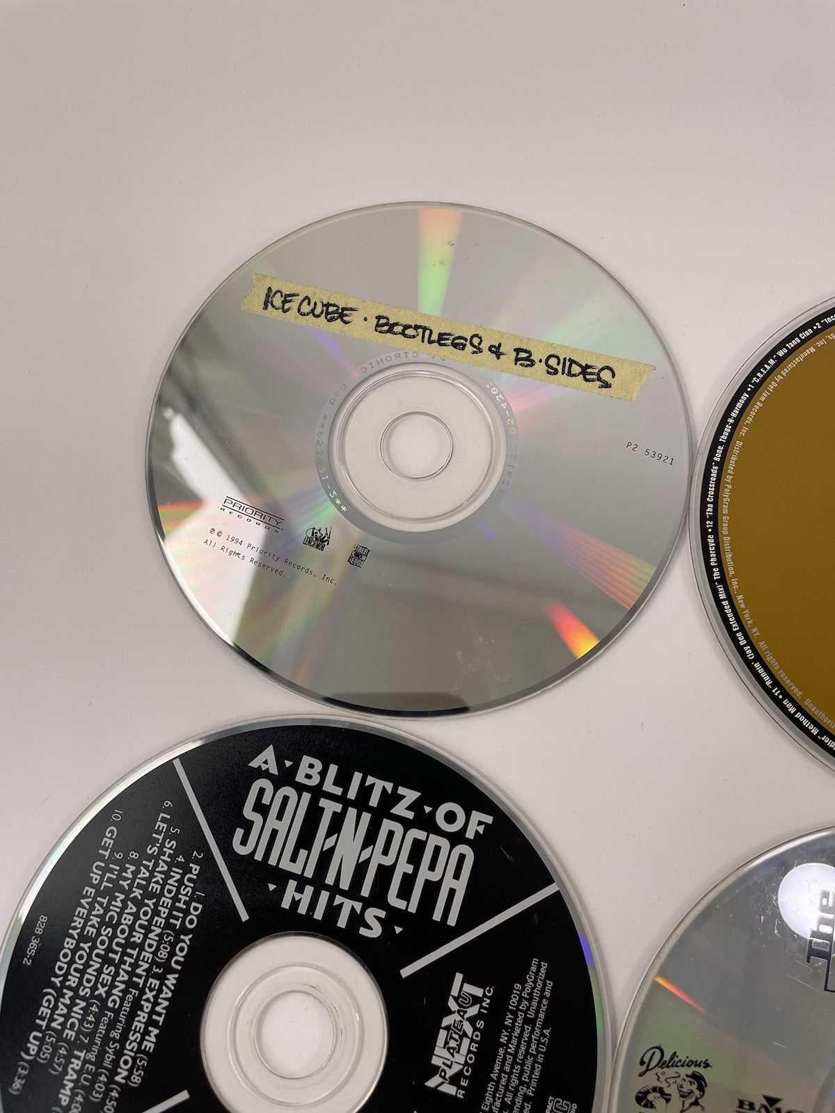 HIP-HOP / RAP CD COLLECTION LOT OF 14 CD(s) Andre Nickatena Eazy-E 50 Cent Jay Z