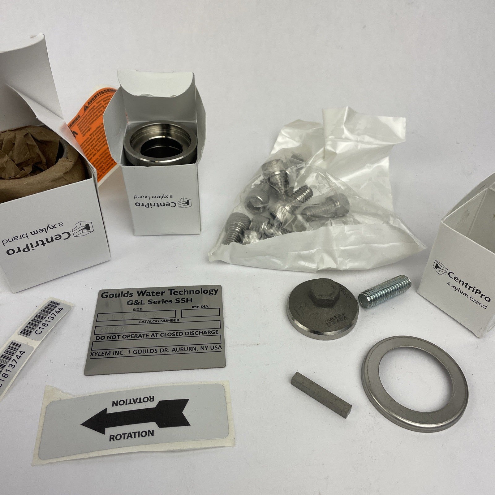 CENTRIPRO a xylem brand RPKSSHM SSHKIT Mash Pump Repair Seal Kit New Old Stock