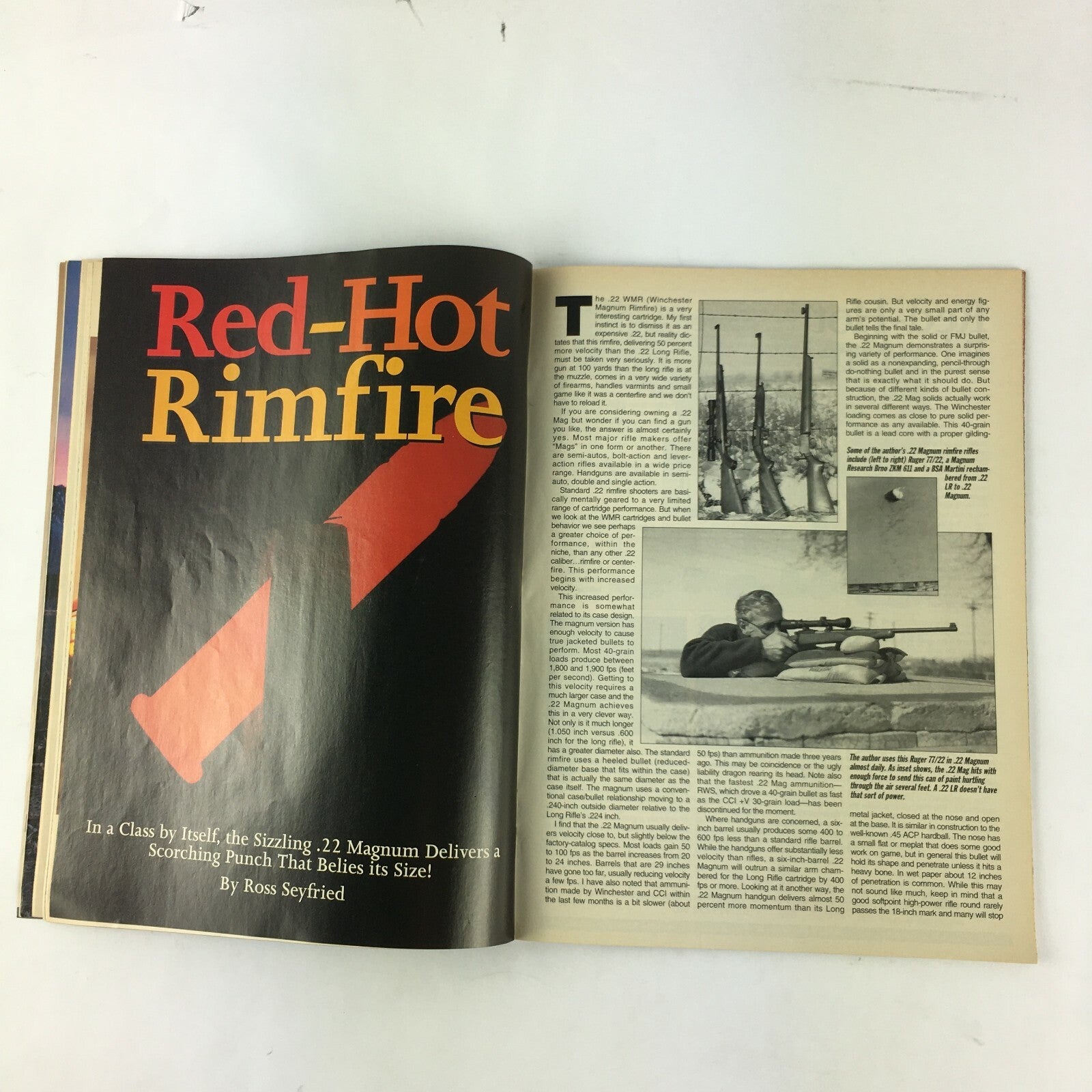 July 1995 Guns & Ammo Magazines Handgun Reliability Combat Revolver
