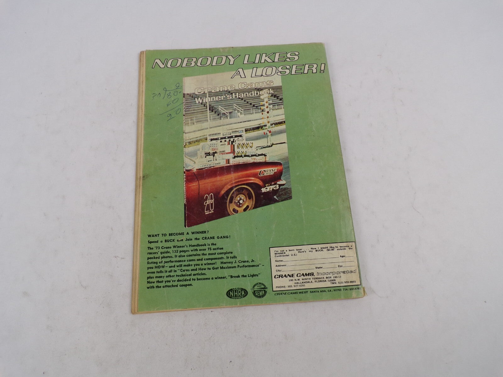 March 1973 Hot Rod Magazine Giant Street Machine Section! Popular Midwest's Top