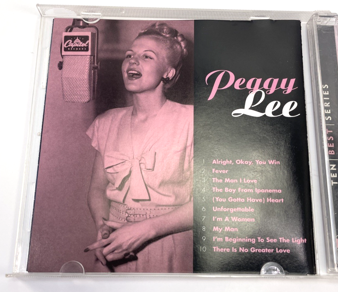 Peggy Lee - The Best Of Digital Audio CD 2003 Jazz Vocal EMI Music           #45
