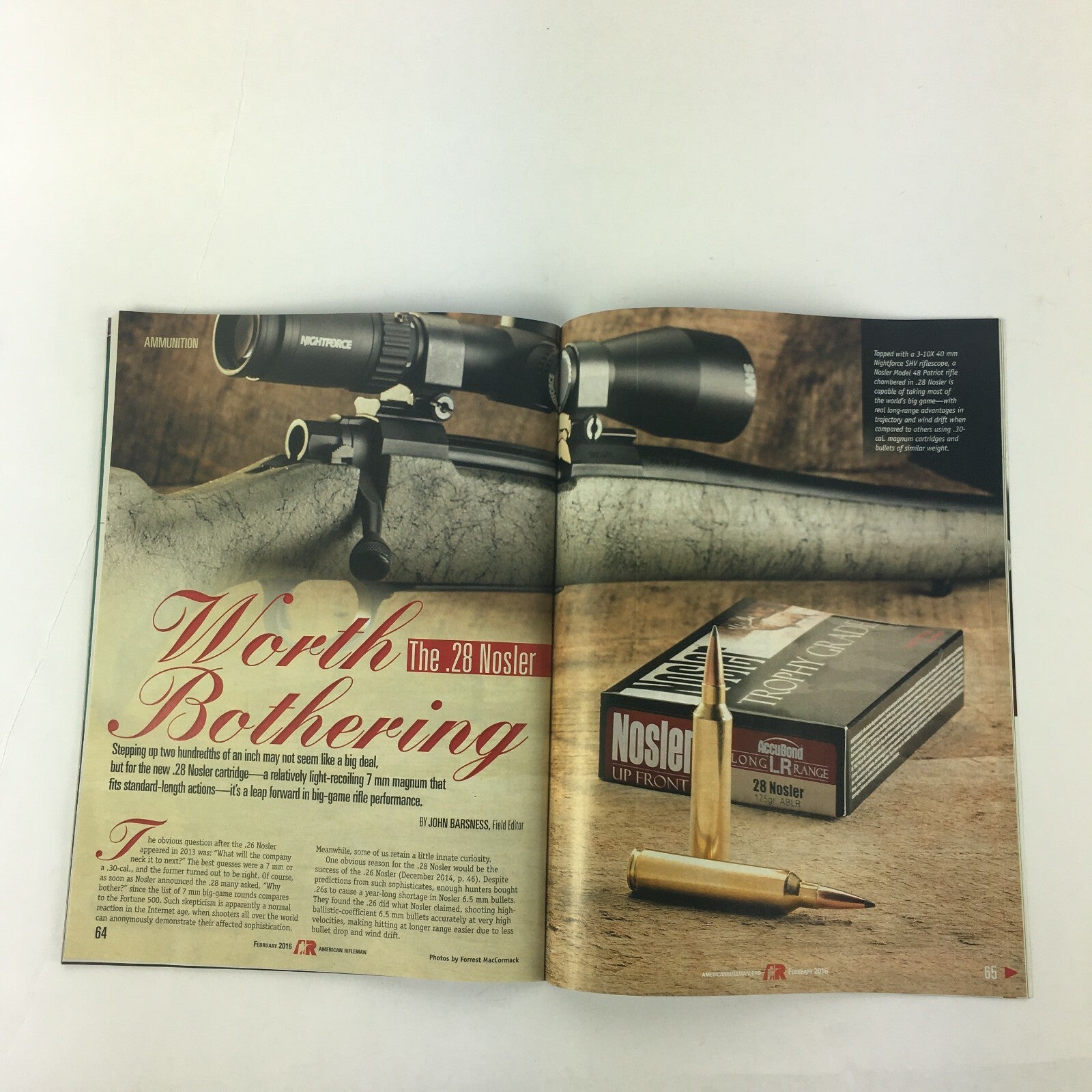 February 2016 American Rifleman Beat The Dues Increase! Kimber .380s Micros 