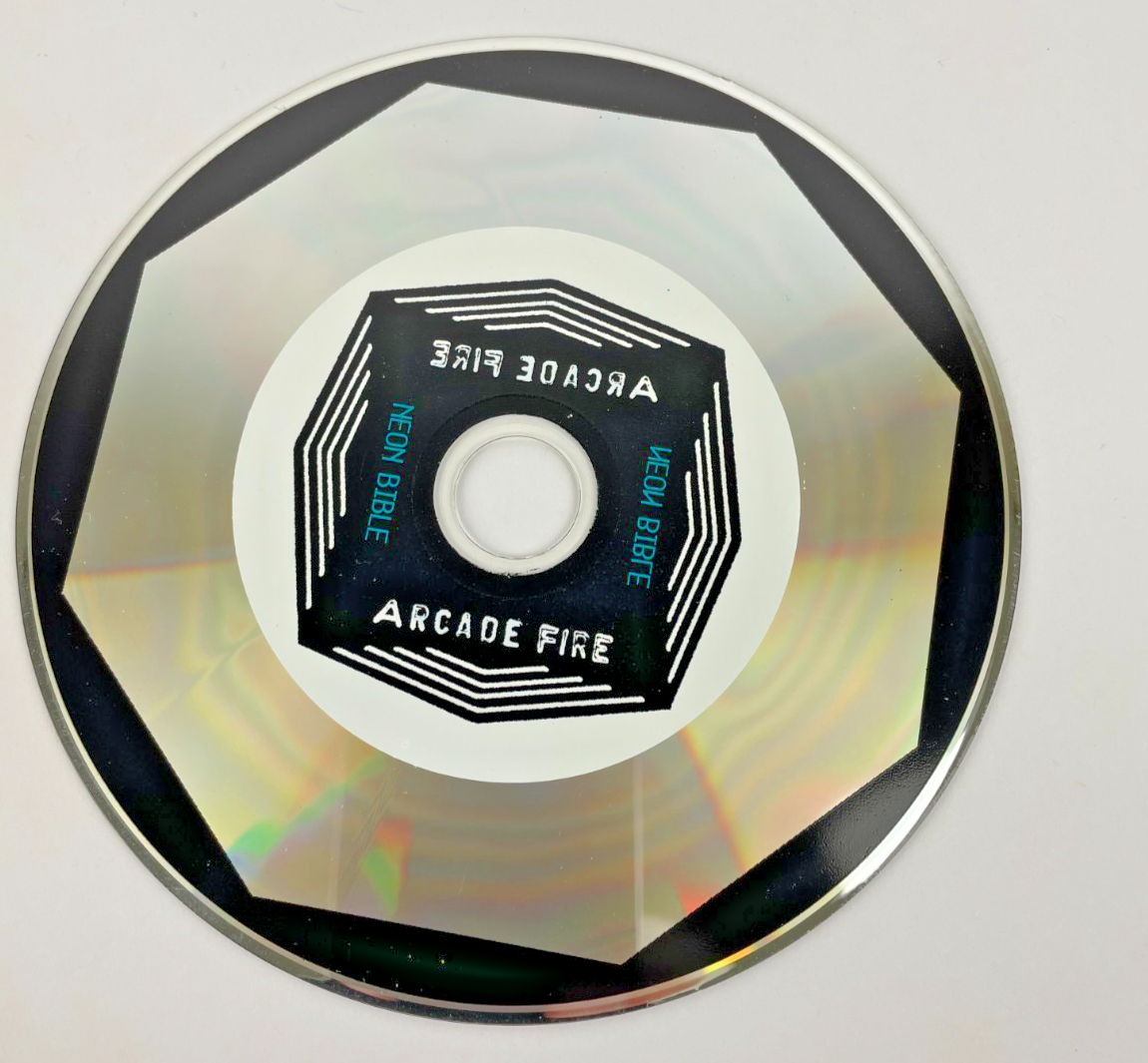 Arcade Fire Neon Bible Digital Audio CD Merge Records 2007