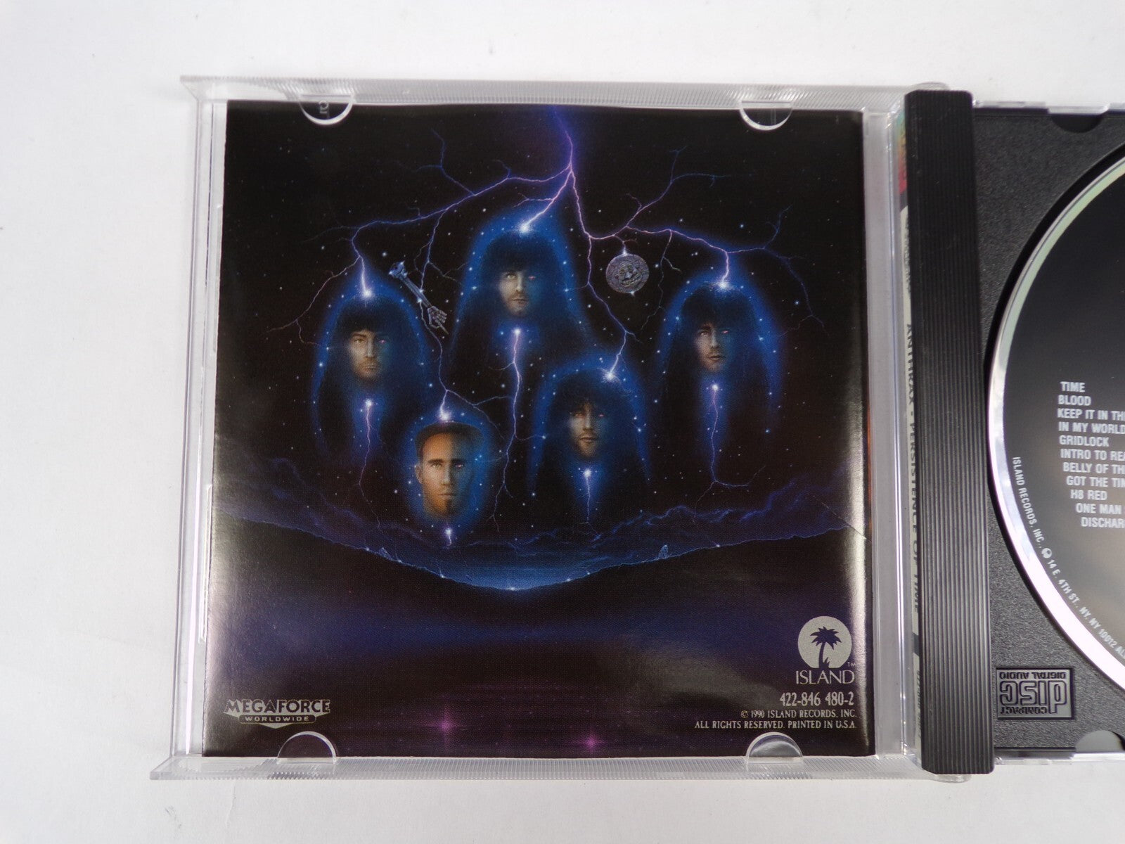 Anthrax Persistence of Time CD #11