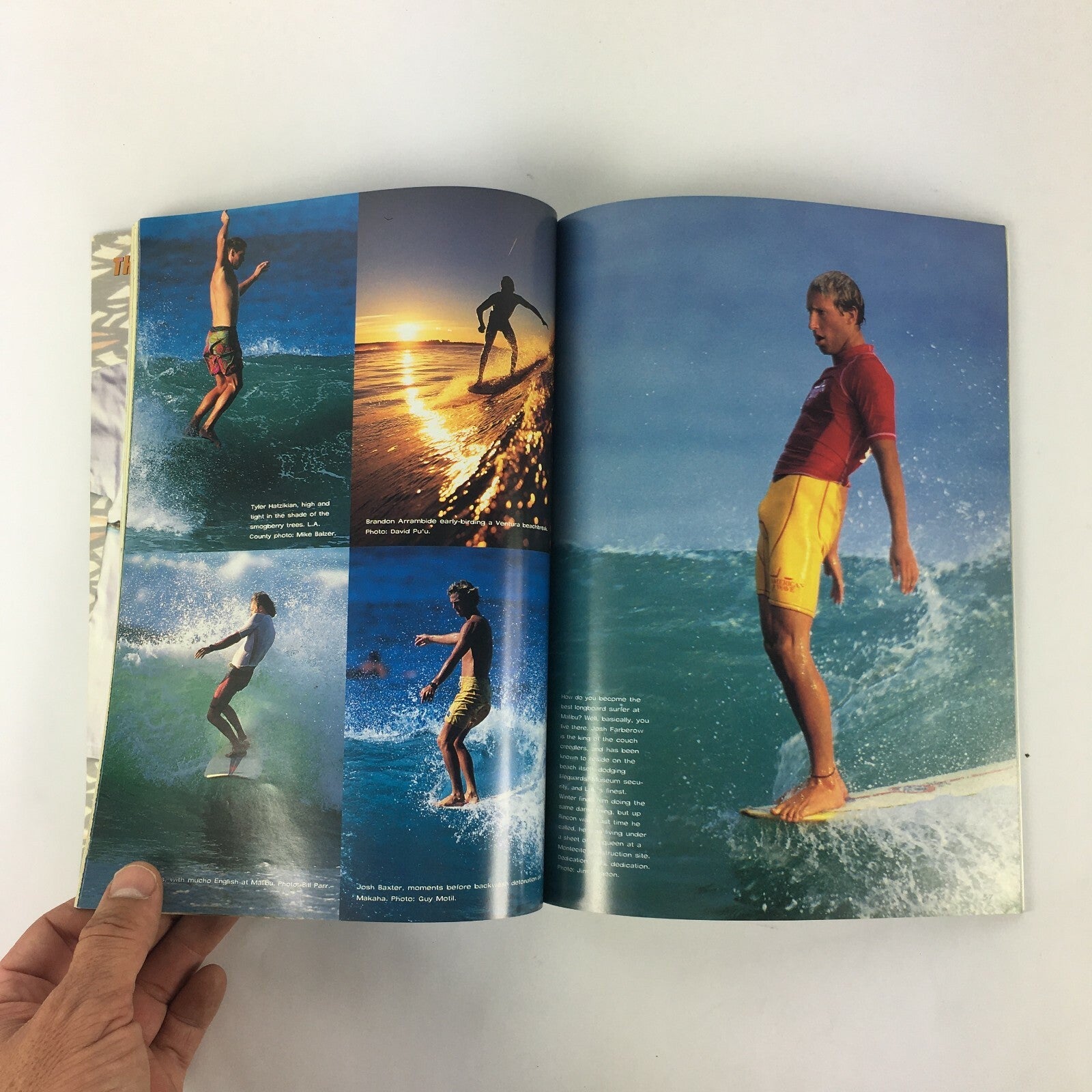 February 1998 Longboard Magazine All Photo Issue Visceral Art Oxbow World
