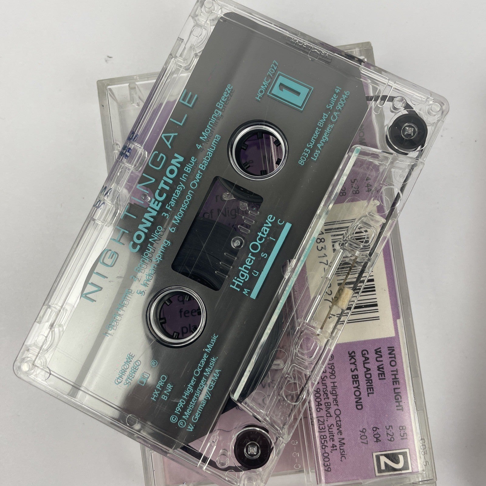 Nightingale Connection LightDance Cassette Tape Higher Octave Music Psychedelic