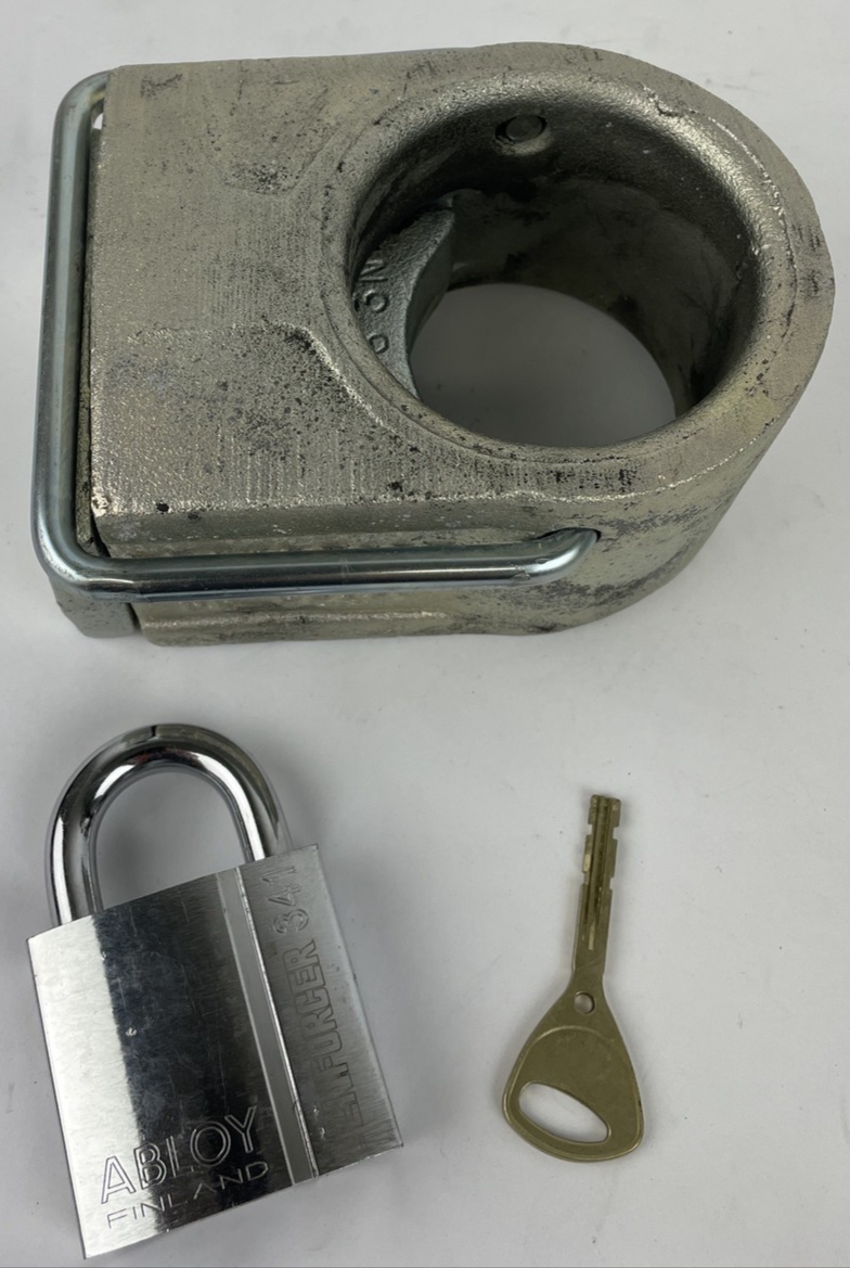 The Enforcer King Pin Lock Model #1111 1111 ABLOY FINLAND - 1 x Key