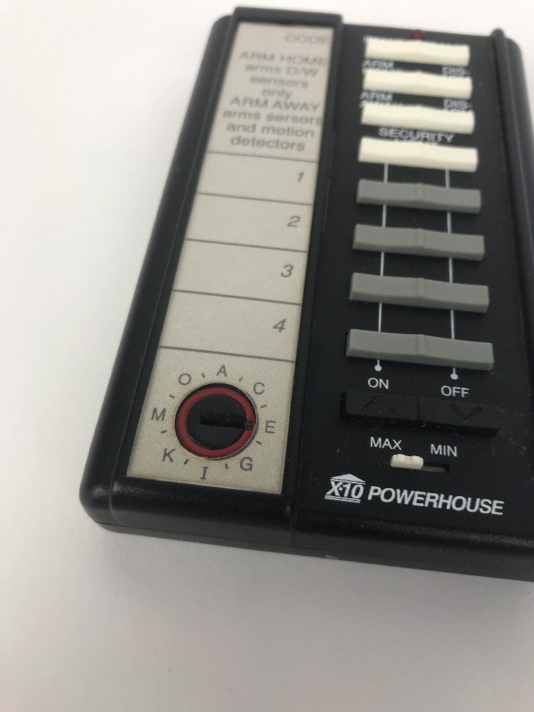  Security  Home Automation Remote Control X-10 POWERHOUSE SH624 RF Tested Works
