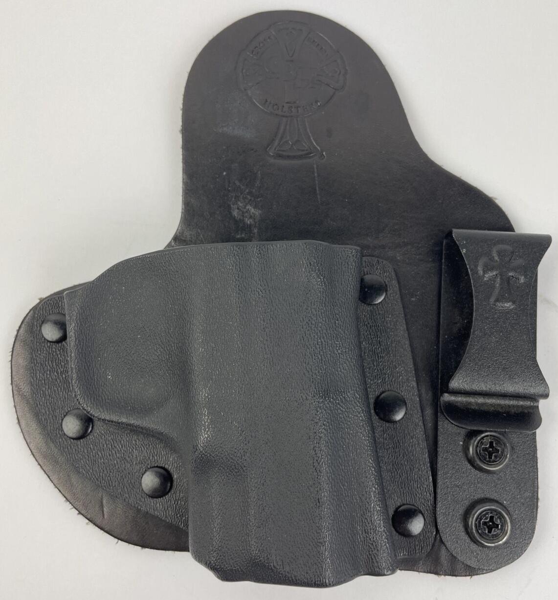 Cross Breed Modular Holster w Clip - Fits Belly Band, Pac Mat, Mini Pac Mat LOOK