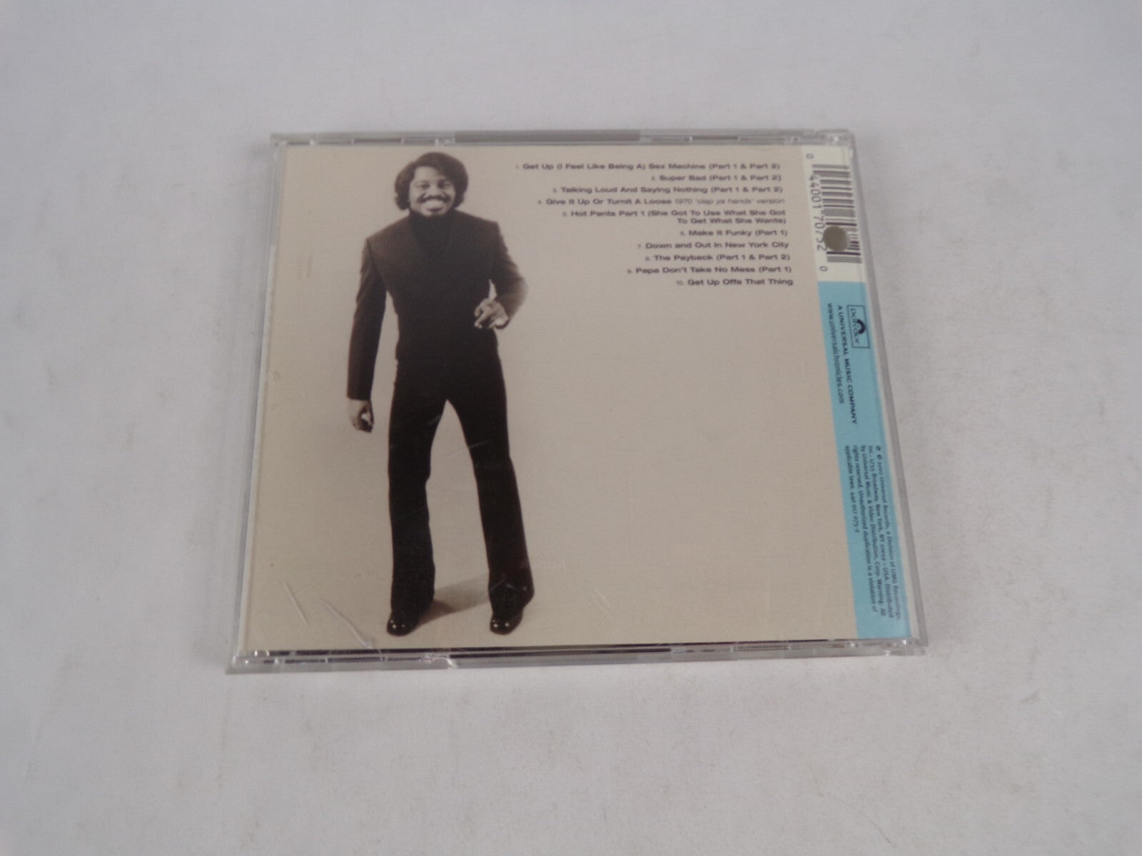 The Best Of Volume I The Zos James Brown The Millennium Collection Give Up CD#15