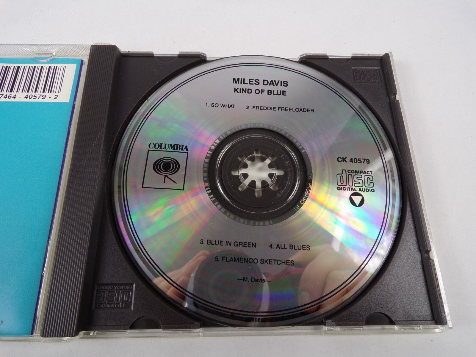 Miles Davis Kind Of Blue So What Blue In Green All Blues Flamenco Sketches CD#35