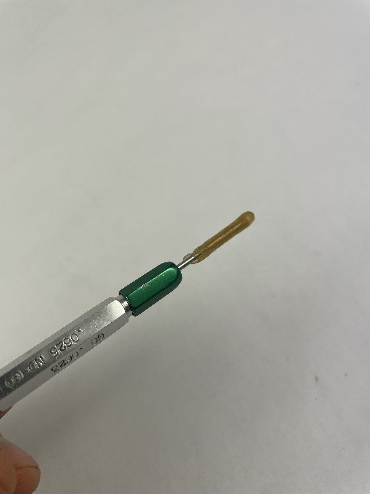 Reversible Plain Go NoGo Pin Plug Gage Gauge with handle X= .0623 & .0625