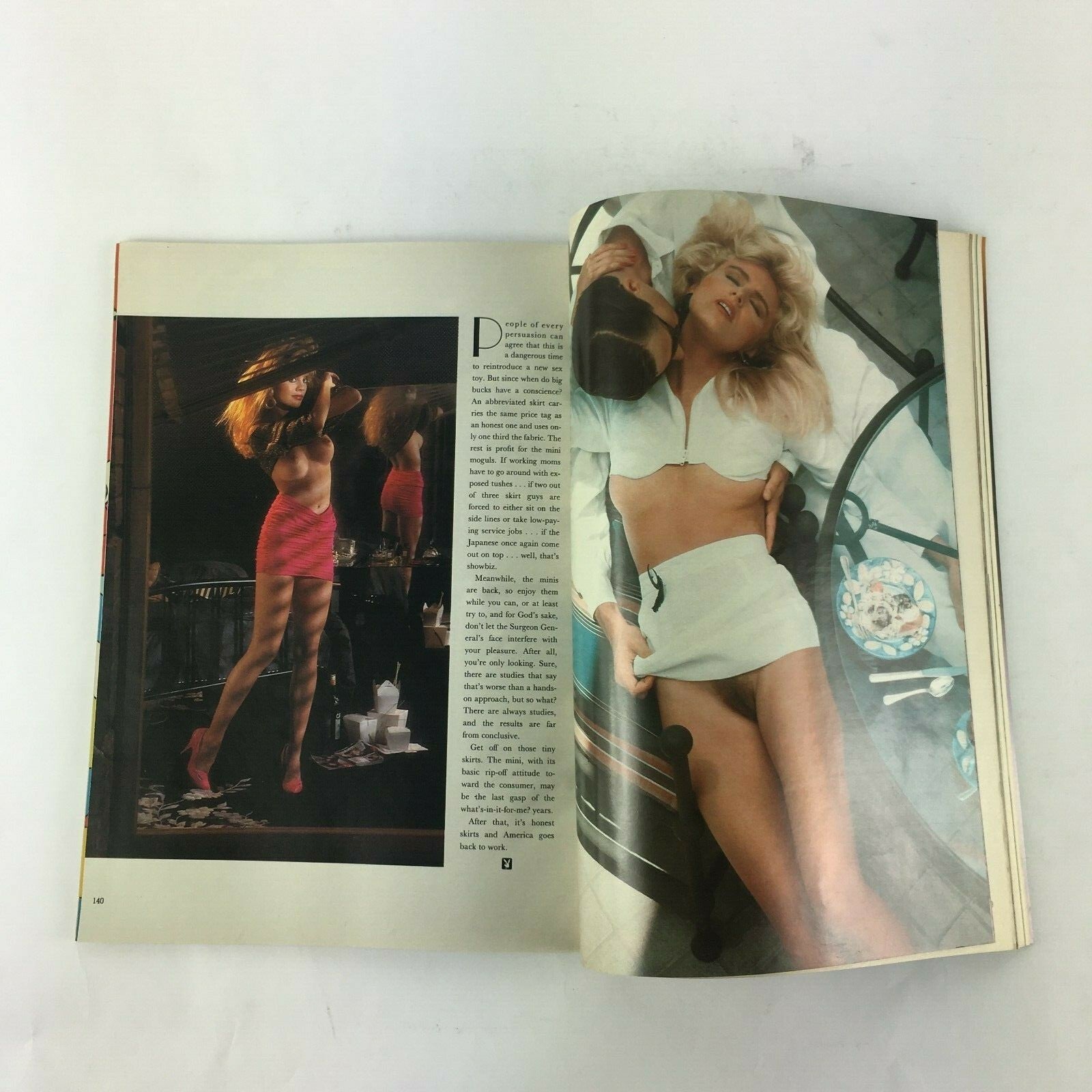 January 1988 Playboy Magazine Holiday Anniversary Issue