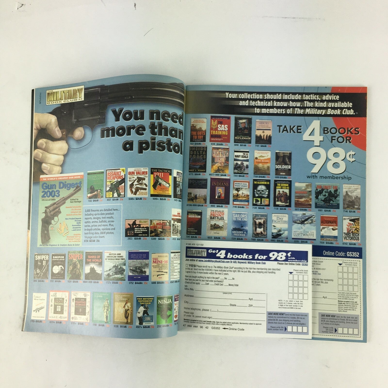 December 2002 American Rifleman Magazines Lure The Lever-Action "Centennial" 