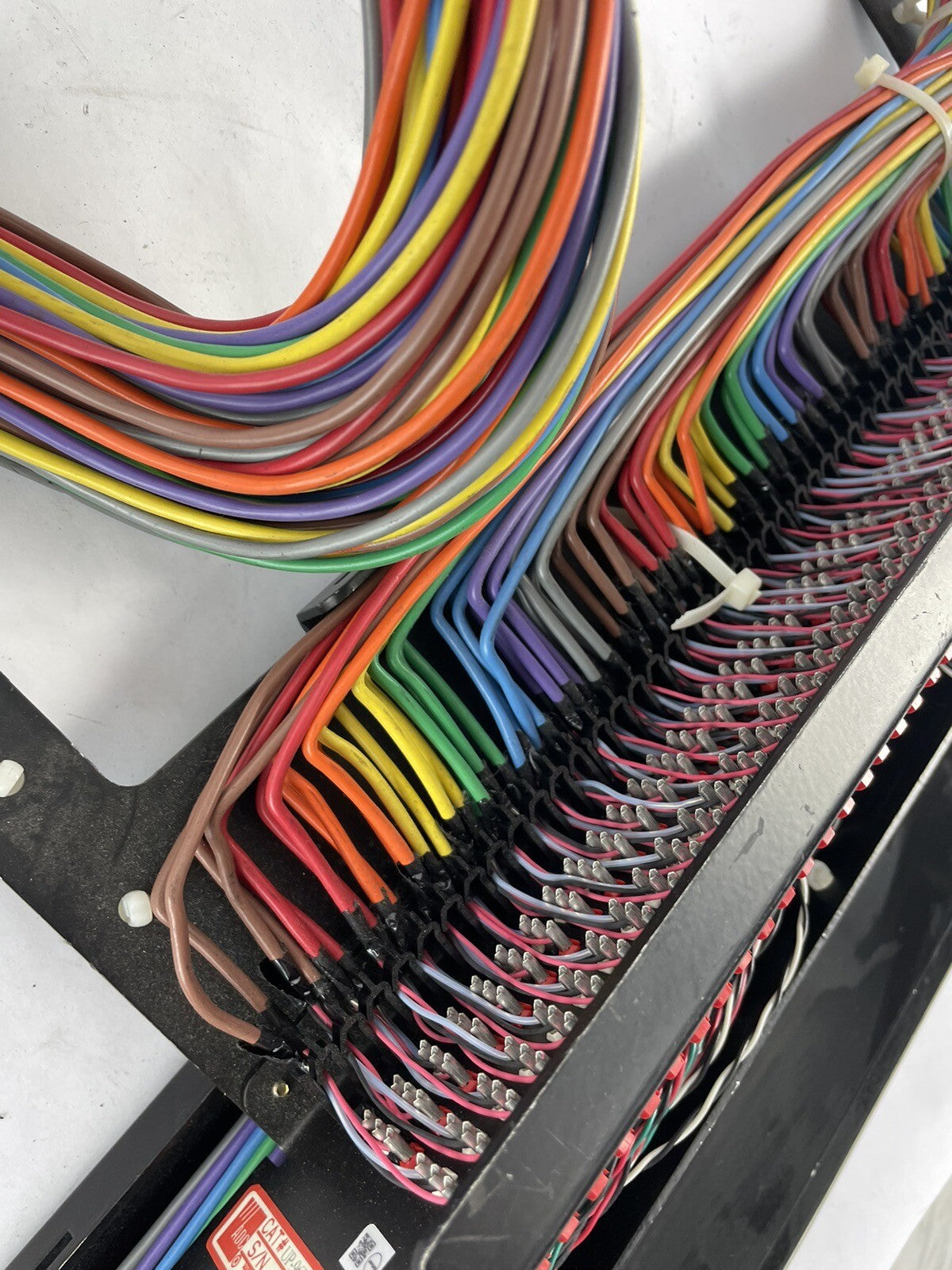 Bantam TT ADC 96 patchbay connected  to ADC UP-96NMKII  PPC RACKMOUNT Patchy PB9