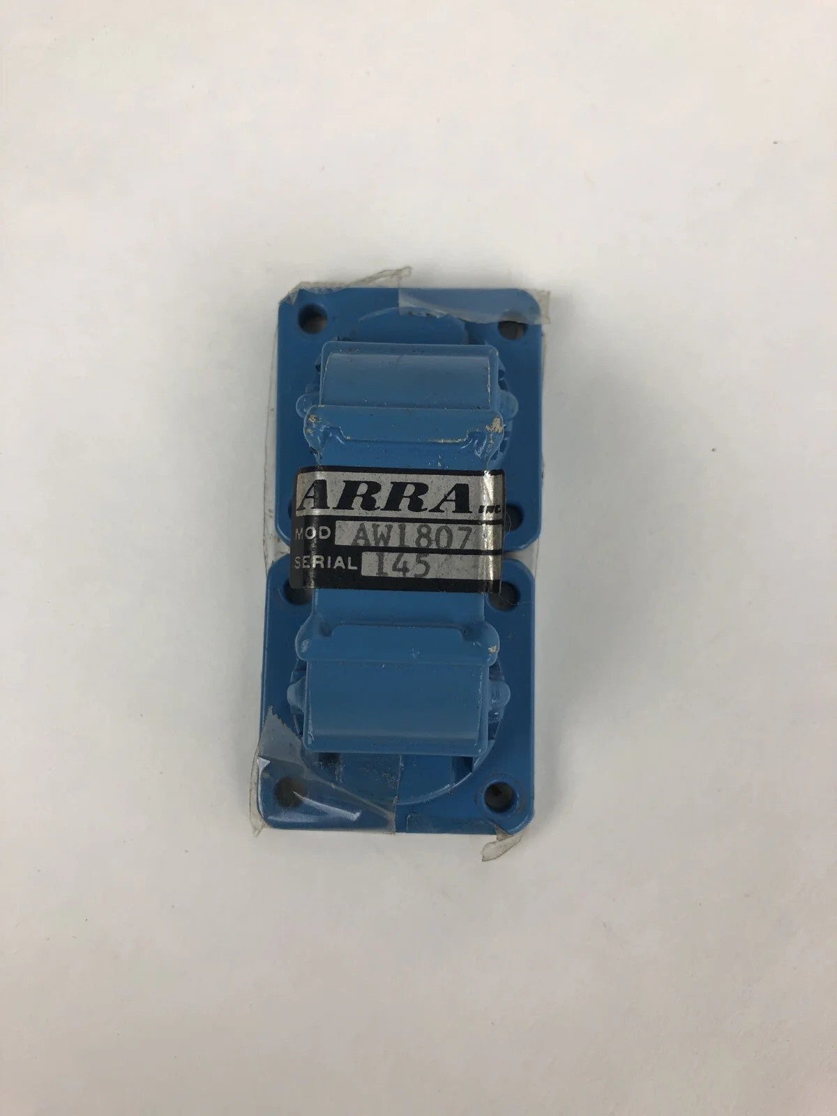 Arra AW1807 Waveguide Crossguide 12.4 to 18 GHz, 1.05 VSWR, 180° E Plane Bend
